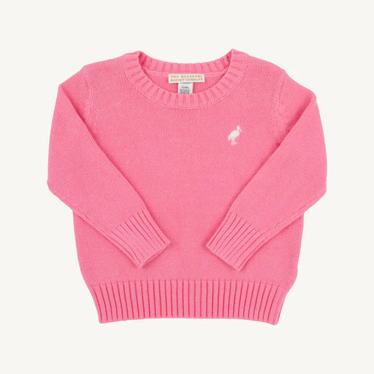 Isabelle's Sweater | Hamptons Hot Pink