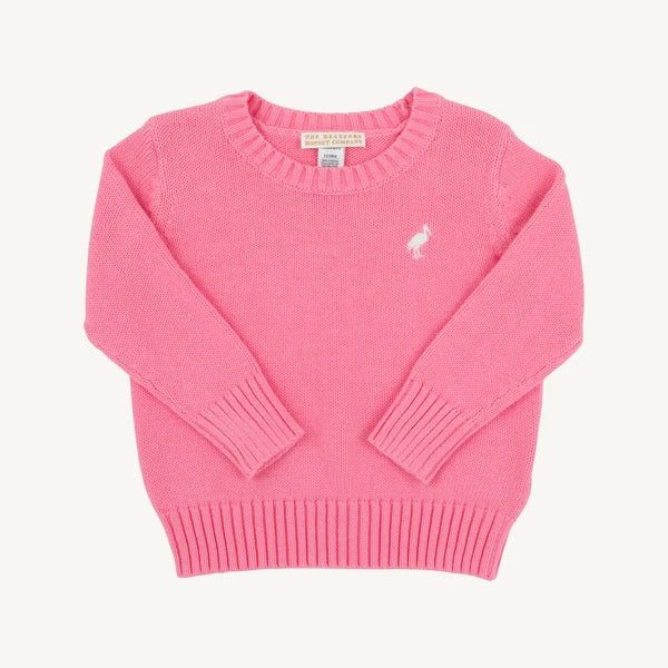 Isabelle's Sweater | Hamptons Hot Pink