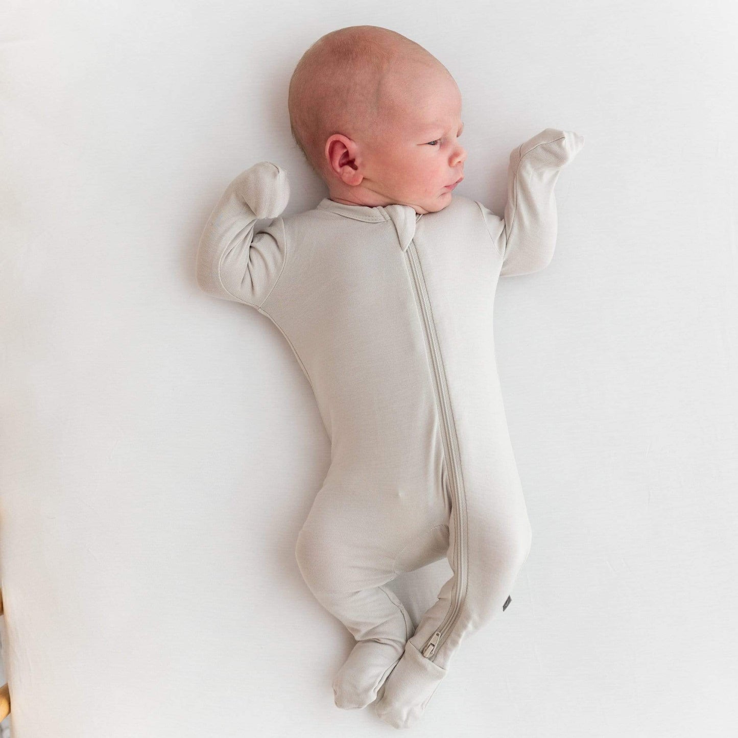 Zippered Footie | Oat