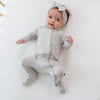 Zippered Footie | Oat