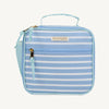 Leighton Lunch Box | Sarasota Sky Stripe with Sea Island Seafoam