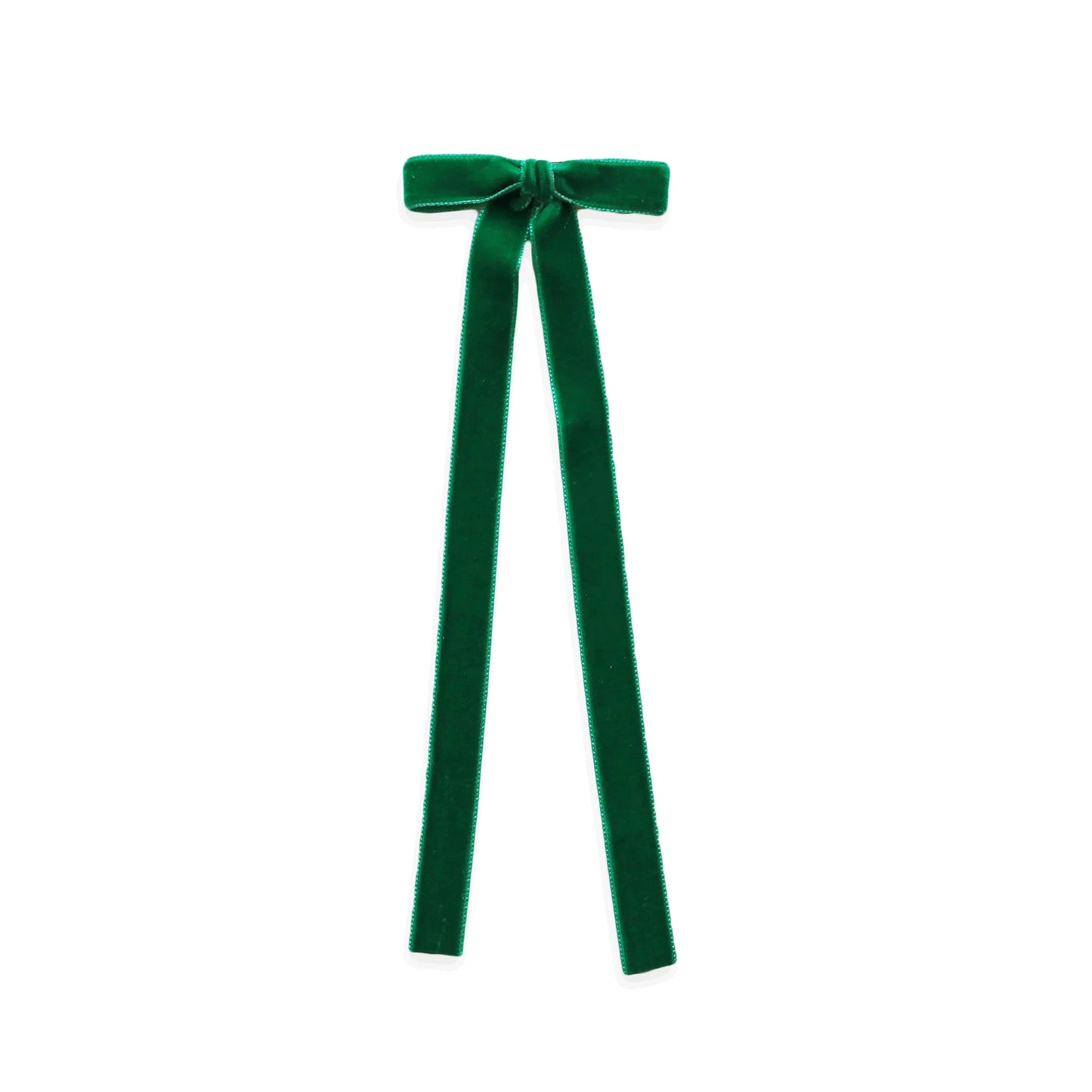Velvet Long Tail Bow | Asst. Colors| 9 inches