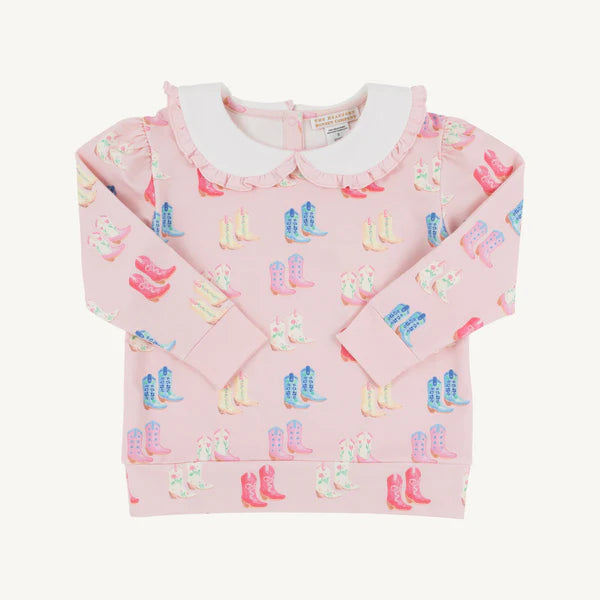 Maude's Ruffle Cassidy Comfy Crewneck | Cute to Boot