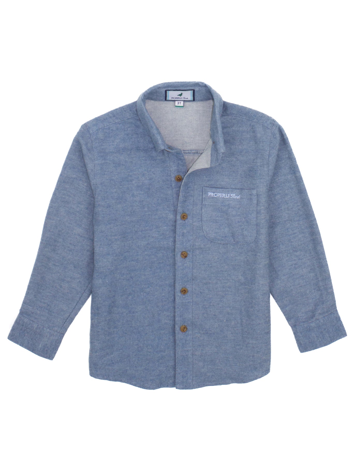 Breeze LS Shirt | Washed Blue