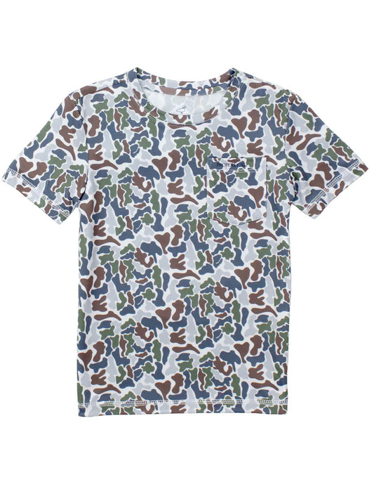 Boys Ravine Pocket Tee SS | Terra Camo