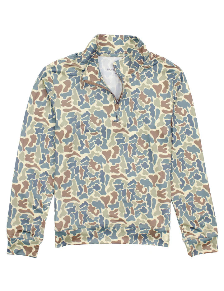Boys Inlet Pullover | Field Camo