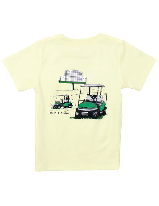 Leaderboard SS Tee | Light Yellow