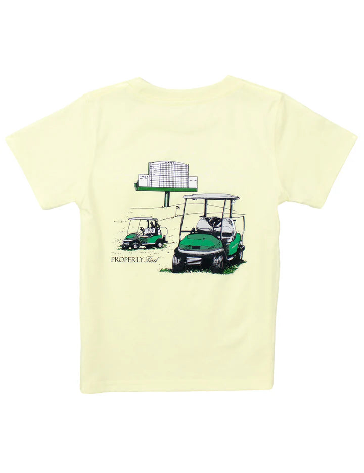Leaderboard SS Tee | Light Yellow