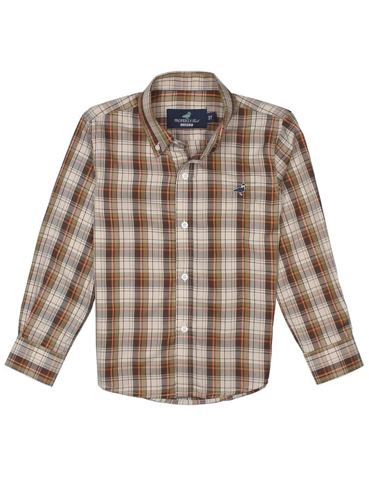 Boys Seasonal Sportshirt | Campfire