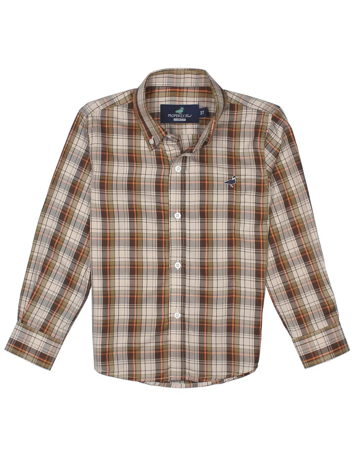 Boys Seasonal Sportshirt | Campfire