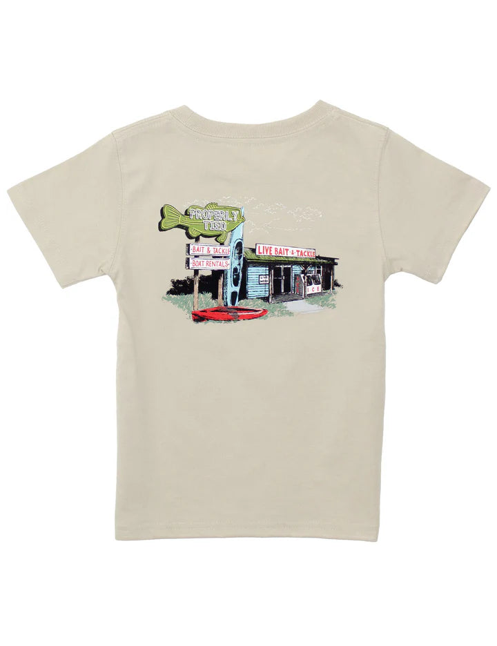 Bait Shop SS Tee | Linen