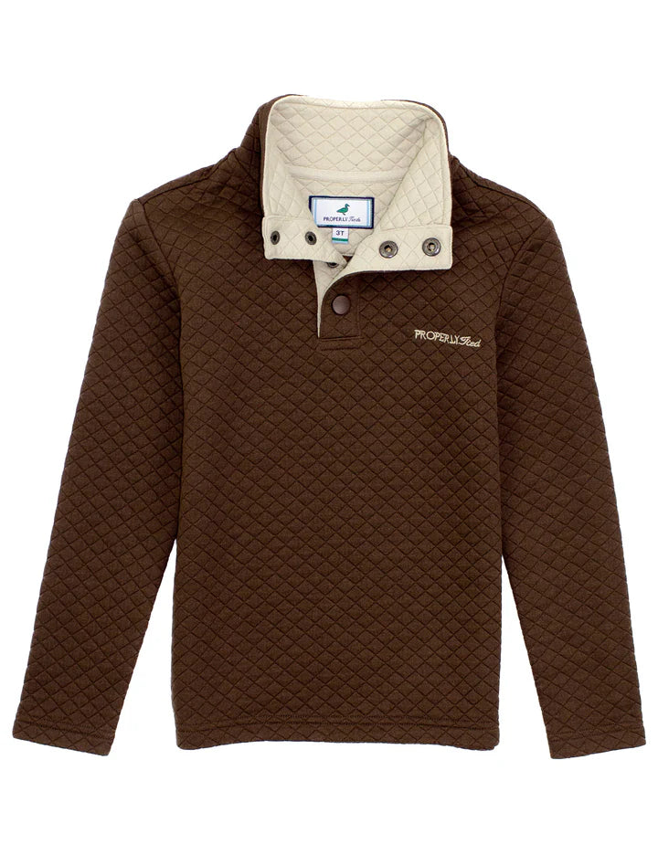 Boys Club Pullover | Brown