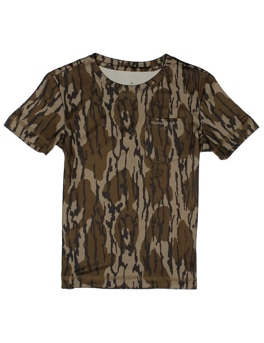 Boys Ravine Pocket Tee SS | Mossy Oak Original Bottomland