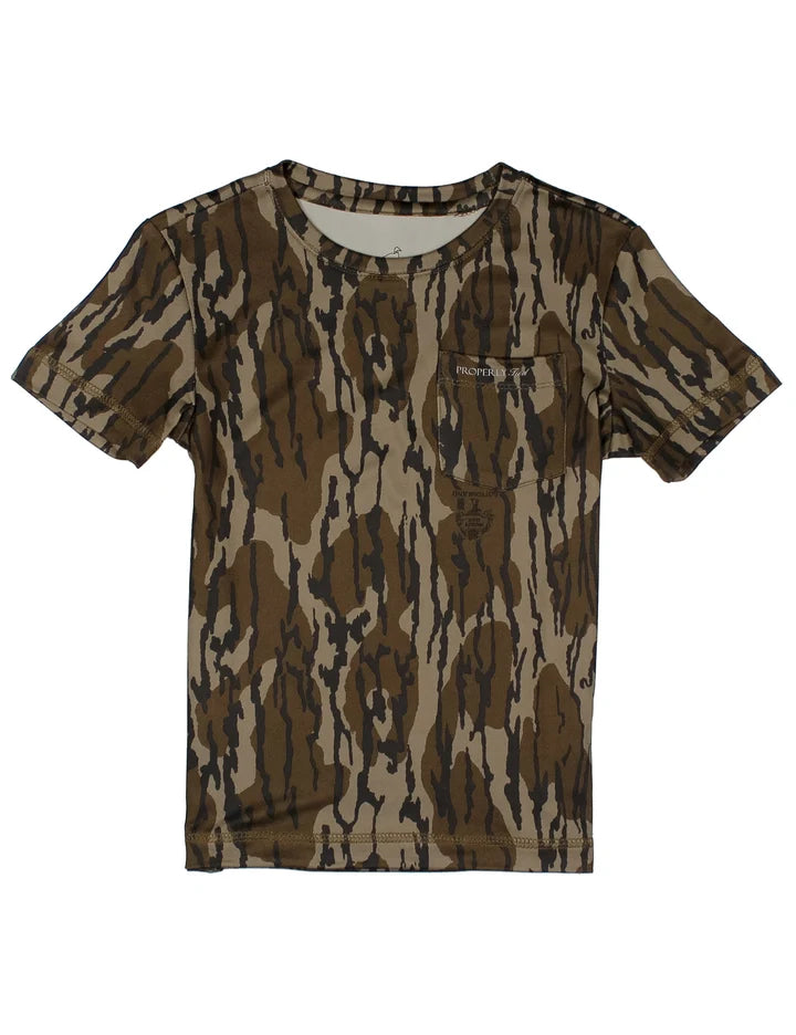 Boys Ravine Pocket Tee SS | Mossy Oak Original Bottomland