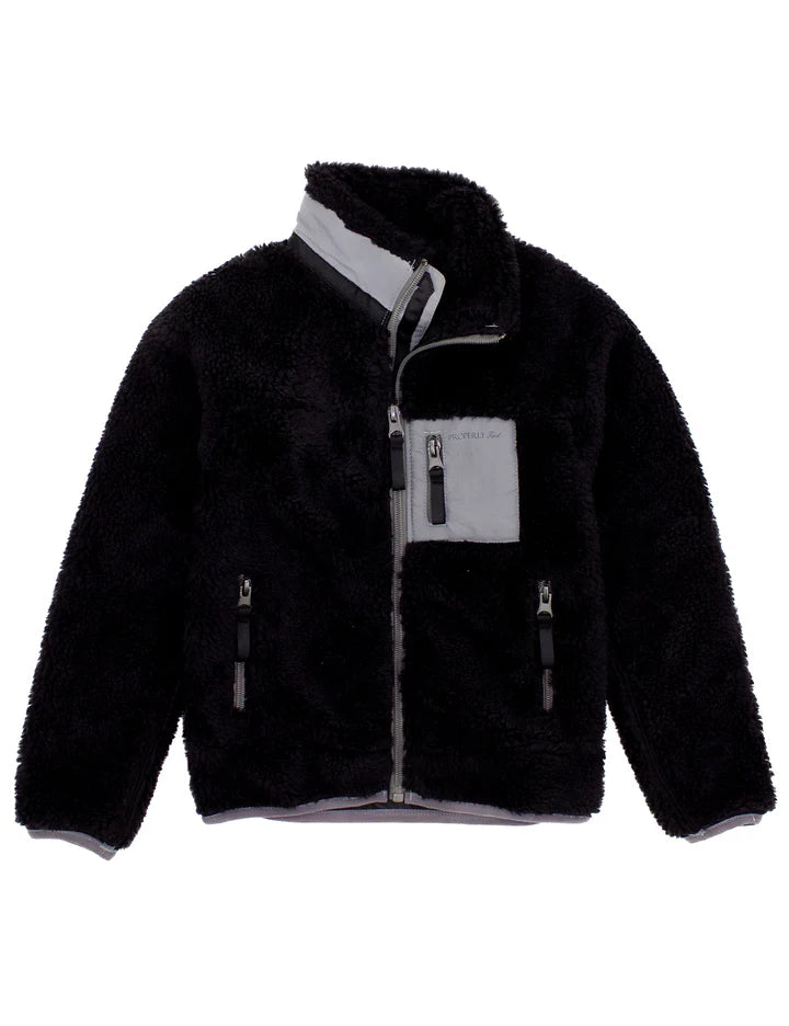 Boys Apex Jacket | Granite