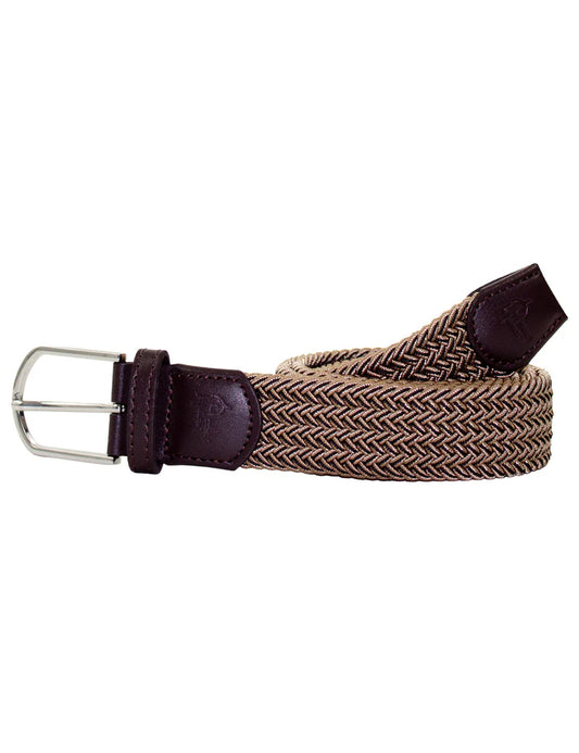 Boys Country Club Stretch Belt | Saddle