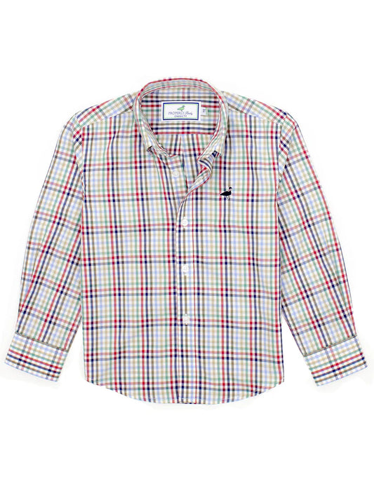Boys Seasonal Sportshirt | Autumn Trail