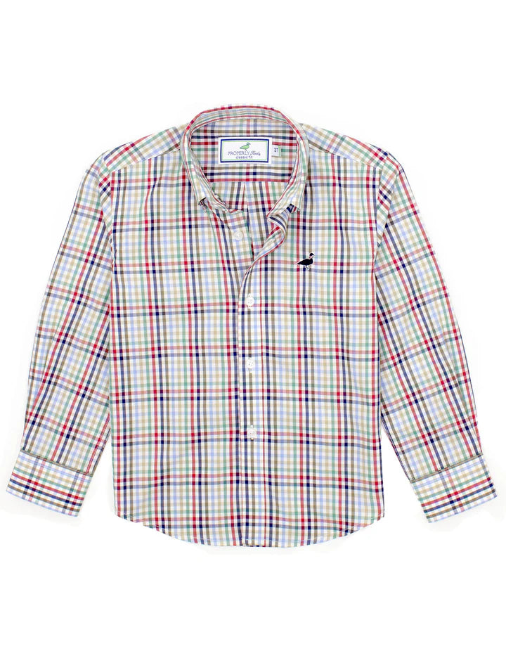 Boys Seasonal Sportshirt | Autumn Trail