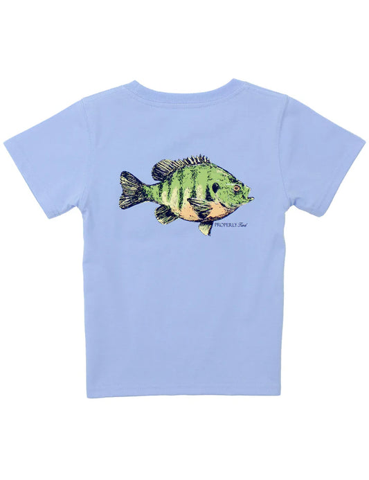 Blue Gill SS Tee | Light Blue