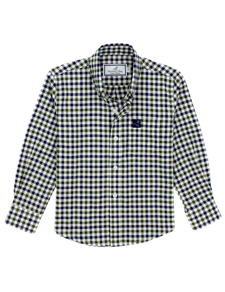 Boys Classic Flannel | Tahoe