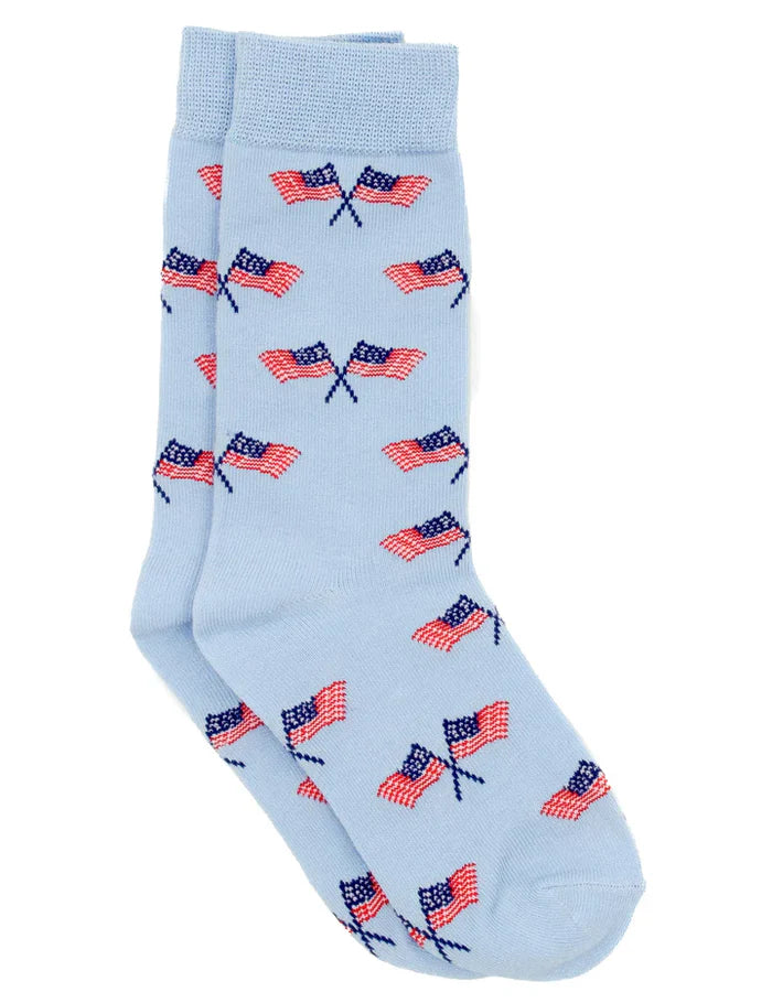 Boys Lucky Duck Socks | Freedom Flag