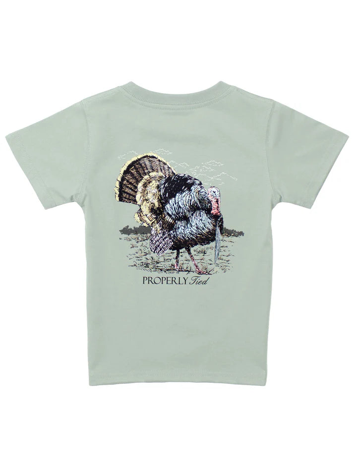 Gobbler SS Tee | Chrome Grey