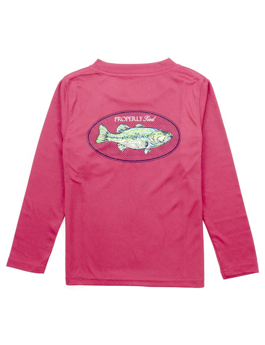 Bass Performance LS Tee | Cayenne