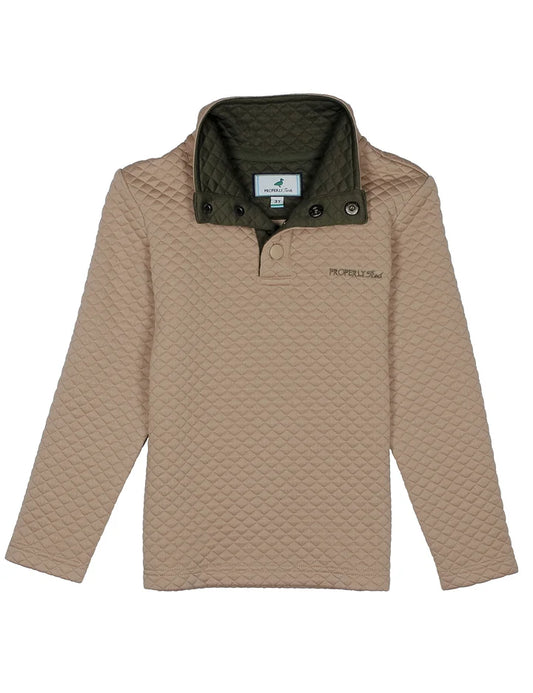 Boys Club Pullover | Sand