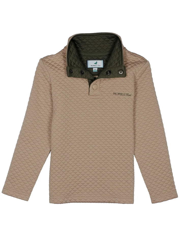 Boys Club Pullover | Sand