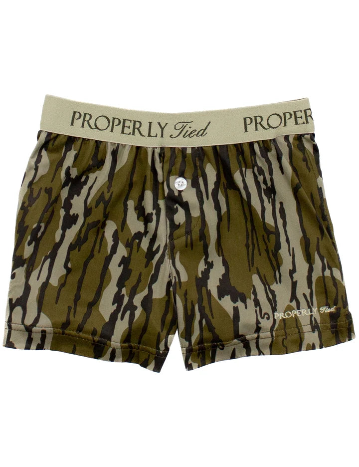 Boys Inlet Boxer | Mossy Oak Original Bottomland