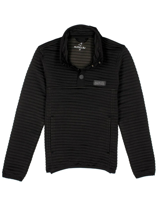 Boys Waypoint Pullover | Charcoal