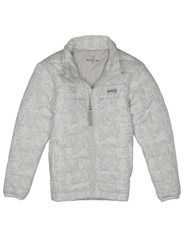 Boys Lite-Flight Jacket | Polar Camo