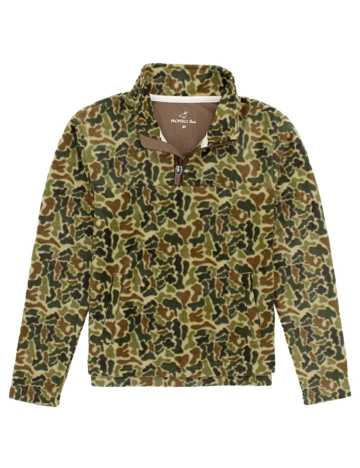 Sportsman Microfleece Pullover | Vintage Camo