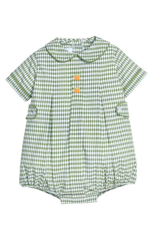 Embroidered Nicholas Bubble | Pumpkin