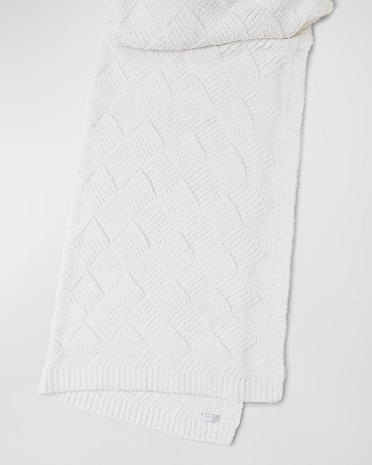 CozyChic® Diamond Weave Blanket | Cream