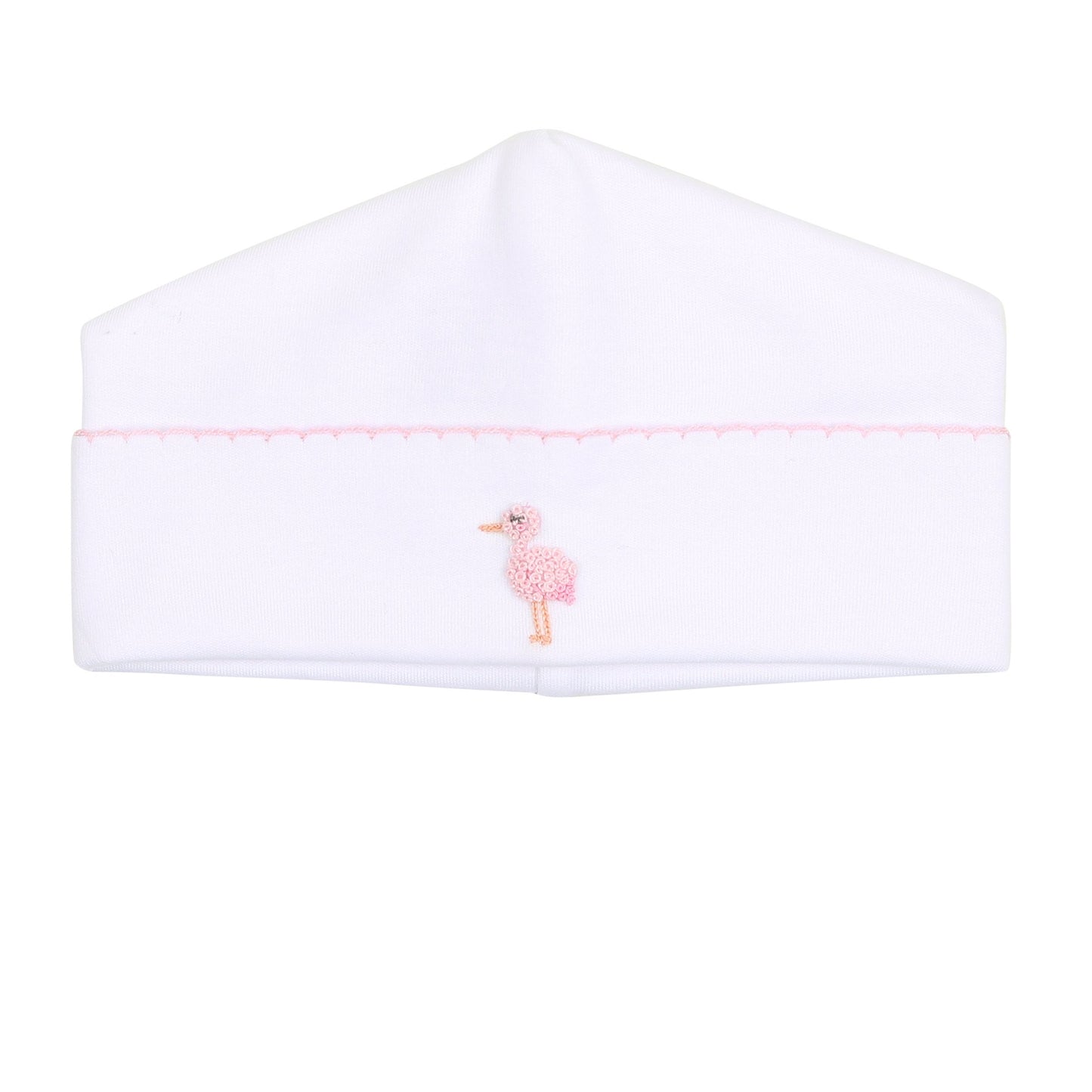 Tiny Stork Hat- Pink