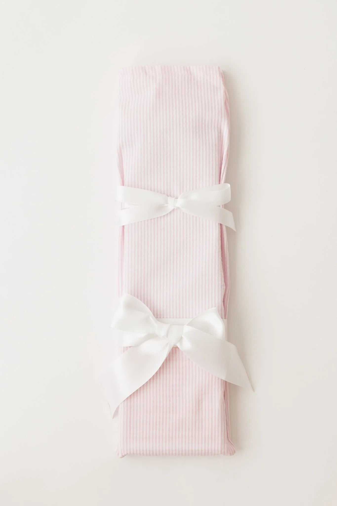 Birthday Knife | Pink Seersucker with White Ribbon