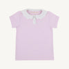 Prepletic™ Preppy Polo | Valley High Violet Stripe with Worth Avenue White