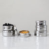Stainless Steel Containers | Round | Set of 3