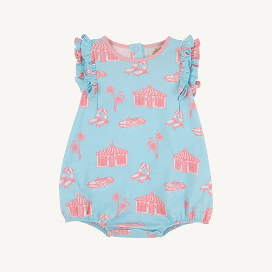 Ruehling Ruffle Bubble | Parrot Cay Canopy with Sandpearl Pink