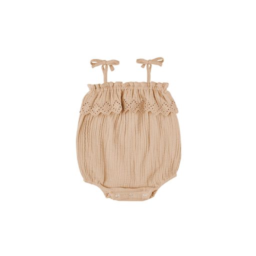 Ruffle Romper - Shell
