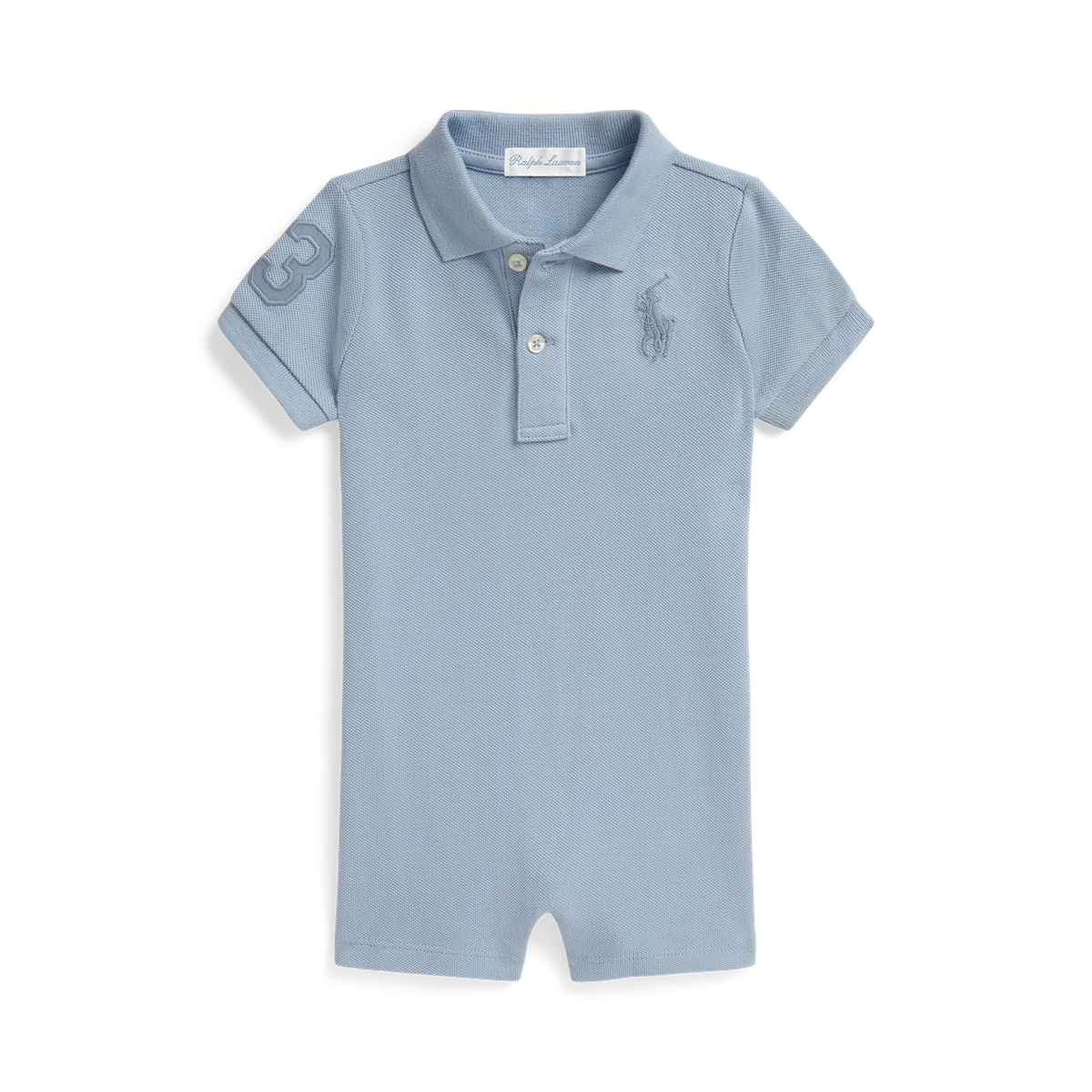 Ralph Lauren Mesh Big Pony Polo Shortall | Estate Blue