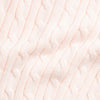 Cable-Knit Cotton Cardigan & Pant Set | Morning Pink