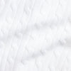 Cable-Knit Cotton Cardigan & Pant Set | White