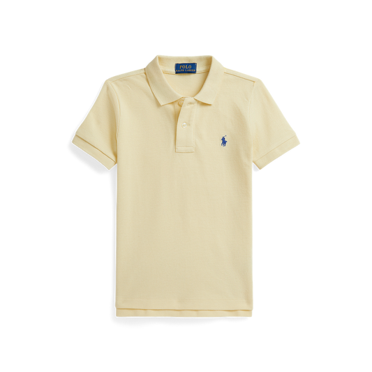 Ralph Lauren Short-Sleeve Mesh Polo | T-Bird Yellow