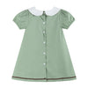 Sage Green Turkey Collared Dress