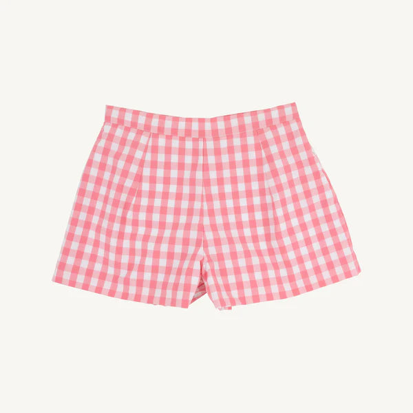Sally Mae Shorts | Parrot Cay Coral Check