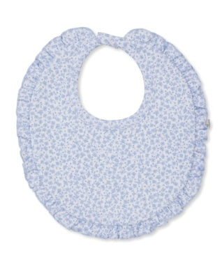 Petite Blooms Bib Light Blue
