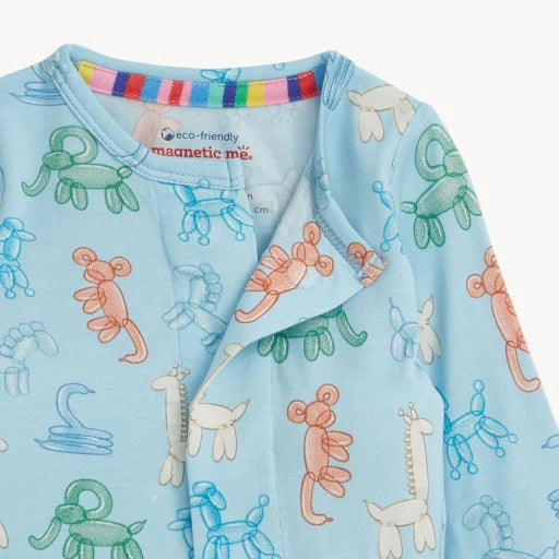Blue Party Animals Glow in the Dark Magnetic Coverall