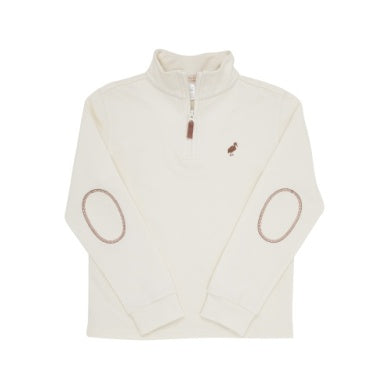 Hayword Half-Zip | Palmetto Pearl/Gray Bay Brown